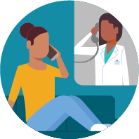 Patient calling doctor